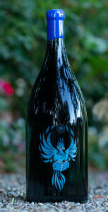 a bottle of crux Pinot Noir